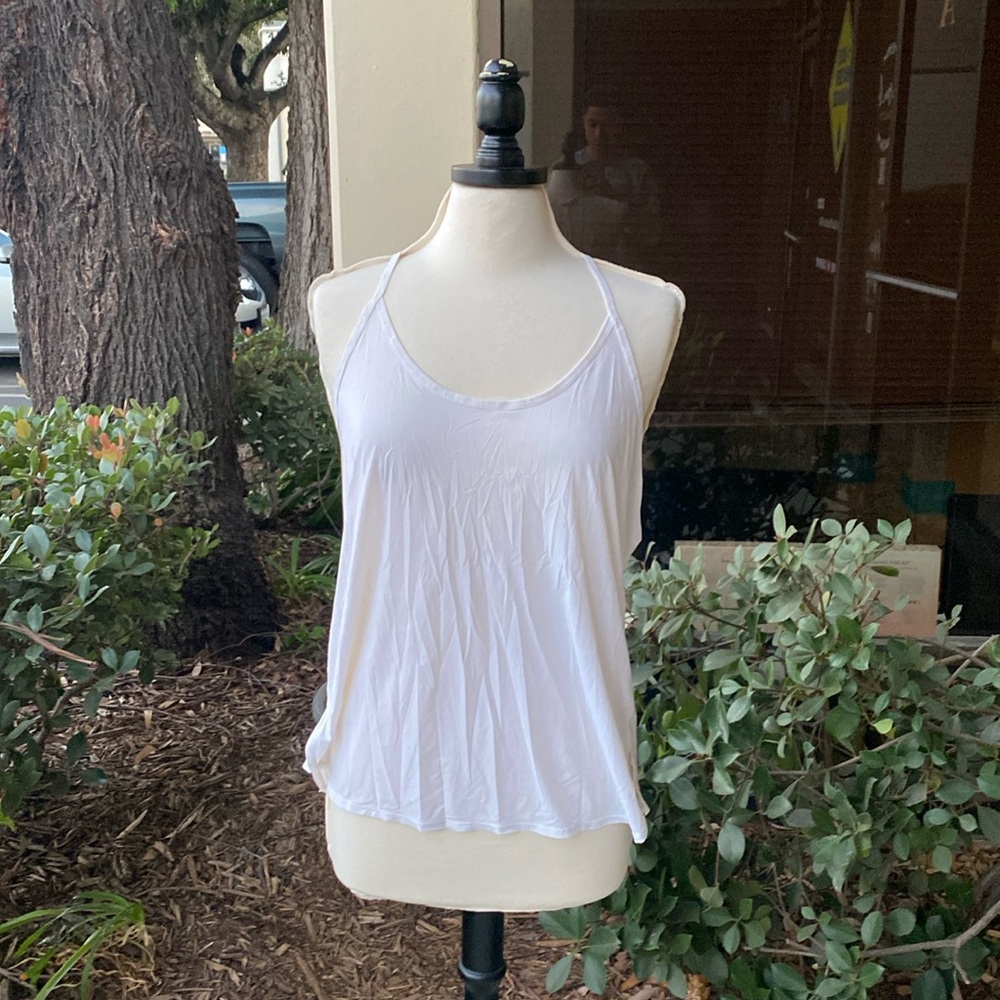 Lululemon- woman’s, off white tank. No tags, fits like M